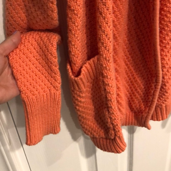SOLD - Lululemon orange cardigan size 6 - Picture 2 of 6
